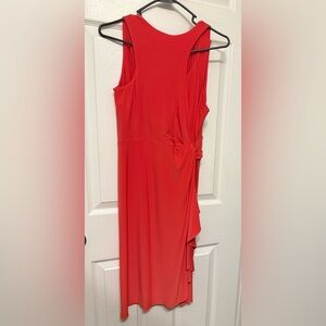 Catherine Malandrino Vibrant Red Asymmetrical Dress
